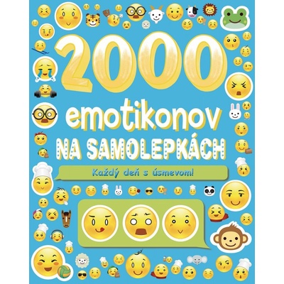 2000 emotikonov na samolepkách