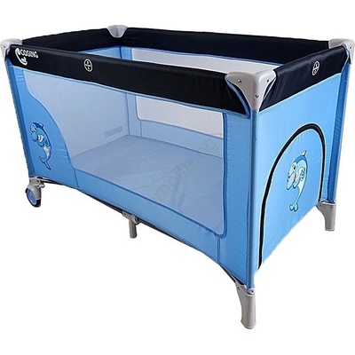 COSING - Преносима бебешка кошара ADAM Dolphin Blue (CI0015)