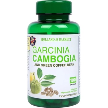 Image 1 of Holland & Barrett Garcinia Cambogia and Green Coffee Bean [100 капсули]