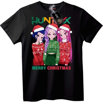 NOONEBRAND Тениска Hunter X Коледа аниме - 2XL, Black