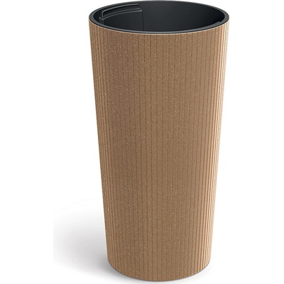 Prosperplast Kvetináč LAMIA SLIM ECO WOOD 25 cm naturo