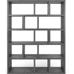 TemaHome Сива библиотека от декор от бетон 150x198 cm Berlin - TemaHome (9500.320309)