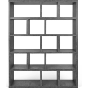 TemaHome Сива библиотека от декор от бетон 150x198 cm Berlin - TemaHome (9500.320309)