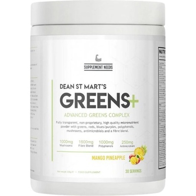 Supplement Needs Greens+ [330 грама] Манго с ананас
