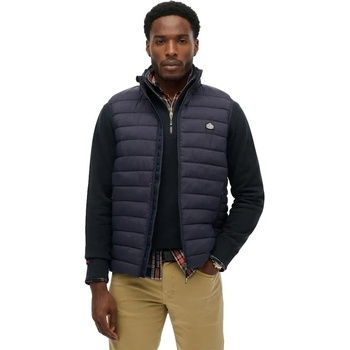 SUPERDRY Потник Superdry Fuji Lite Padded vest - Blue (Eclipse Navy)
