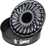 Zenker Форма за печене с две дъна Zenker 6510, Кръгла, 30 см, Тефлон, Черен (6510)