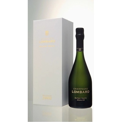 Champagne Lombard 2008 Grand Cru Brut Nature 12,5% 0,75 l (kazeta)