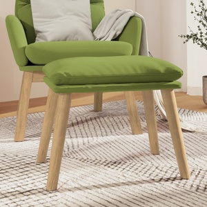 vidaXL Табуретка, светлозелена, 45x29, 5x35 см, кадифе (341438)