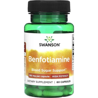 Swanson Benfotiamine 160 mg 60 kapsúl