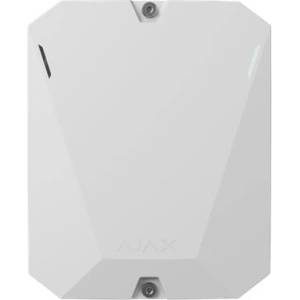 Ajax Systems 38200.62. WH1 MultiTransmitter Jeweller - безжичен модул за свързване на външни сензори - бял (38200.62.WH1)