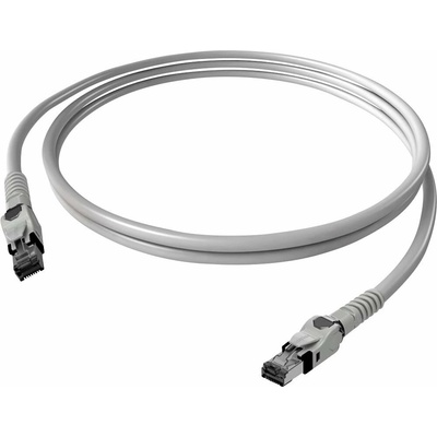 Easylan CP1OAMSMS0020 RJ45 CAT 6A S/FTP 2m sivý