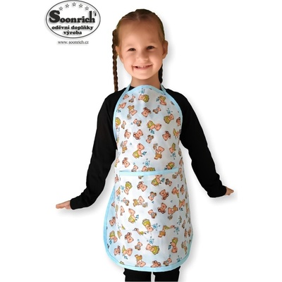 Soonrich zástěra dětská medvídci zade350