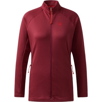 Haglöfs Дамско поларено яке Haglöfs Women's Korp Mid Jacket Fleece jacket - Carmine Red - размер XS (105-6143-0111)