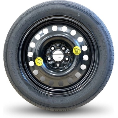 Sada - Dojezdové kolo ŠKODA YETI R17 5x112x57,1 + gola klíč + hever + obal na hever