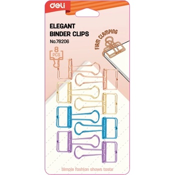 DELI метални щипки E78206, (11106149)
