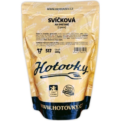 Hotovky Svíčková na smetaně 680 g