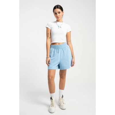 Reporter Young Dívčí světle modré jednobarevné kraťasy světle modrá