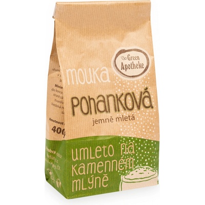 Green apotheke Mouka Pohanková hladká bezlepková 400 g – Zboží Dáma Green apotheke Mouka Pohanková hladká bezlepková 400 g – Zboží Dáma