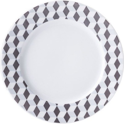 Ćmielów Design Studio Чиния за десерт Cosmopolitan Mix & Match kubiki 19 см (0060990X2G140)