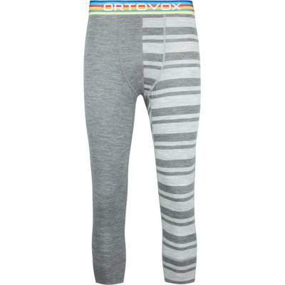 Ortovox Мъжко мериносово термобельо Ortovox 185 Rock'N'Wool Short Pants Merino base layer - Grey Blend (015-1351-0411)