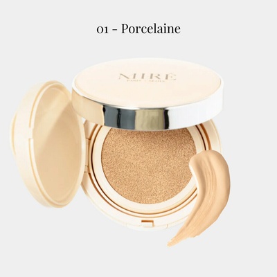 MI-RÊ Cosmetics BiBi Nova Cushion Complexion Perfector SPF50 01 Porcelaine 19 g