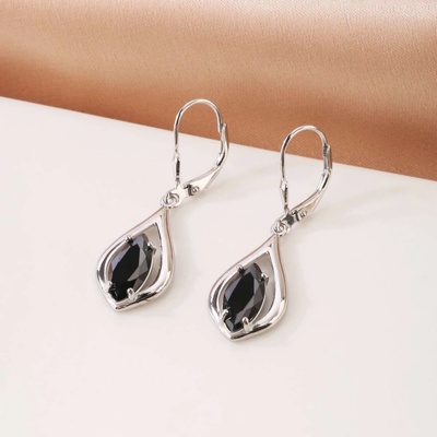 Jan Kos jewellery stříbrné náušnice MHT-2482/SB00