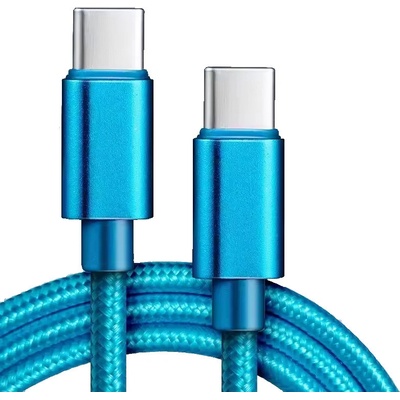Rychlonabíjecí a datový kabel Madvell USB-C 60W 1 až 2 metry modrá Délka: 2 metry – Hledejceny.cz