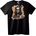 NOONEBRAND Тениска Зомби Кралица - 7XL, Black