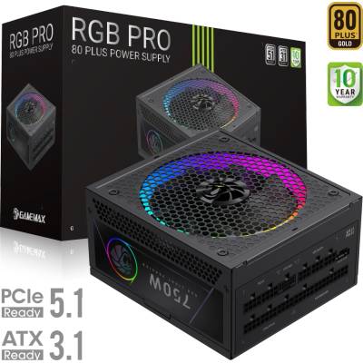 GAMEMAX RGB PRO 750G 750W Gold