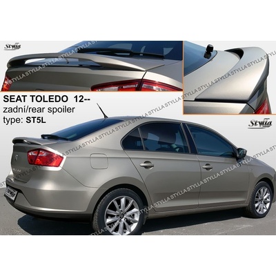 Spoiler zadných dverí horný Seat Toledo IV 2012