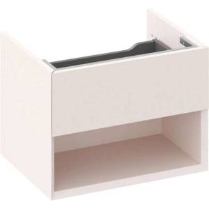 RAVAK Lite - Шкаф за мивка 60x45x43 см, 1 чекмедже, алабастрово розово X000001860 (X000001860)