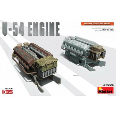 MiniArt V 54 Engine Plastic Set 1:35