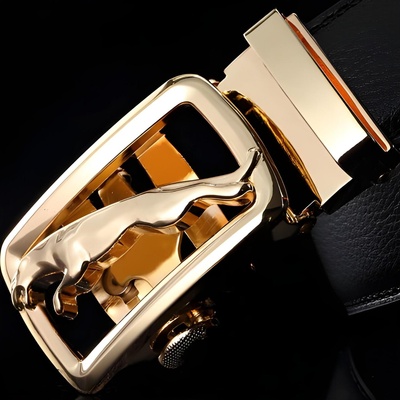 HARAHU Колан fÉ-5216 - Черен / Златен kp5216 (5216)