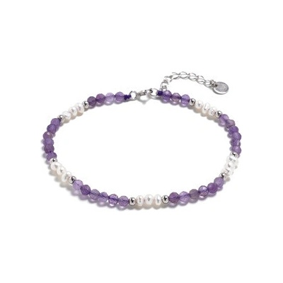 AURA Minerální náramek AG925 AU0045