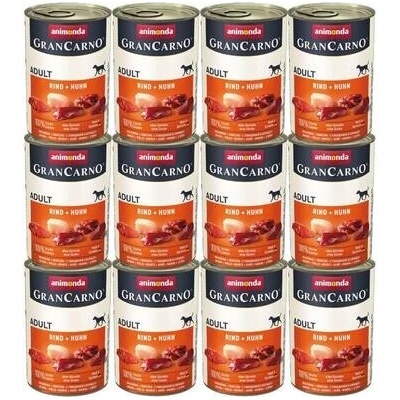 Animonda GranCarno Adult Beef & Chicken 12 x 400 g
