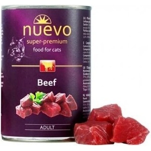 nuevo Cat Adult Beef за котки над 1 година с говеждо месо 400gr