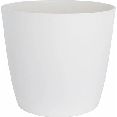 Plastkon Ella Twist N Roll Samozavlažovací květináč, 30 × 26 cm, plast, bílý 4114065010