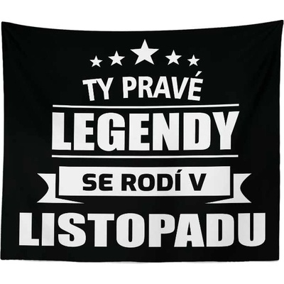 Sablio Deka Ty pravé legendy se rodí v listopadu 150x120