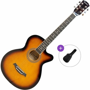 Pasadena SG026C 38 EQ Basic SET Vintage Sunburst Електро-акустична китара Джъмбо