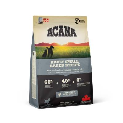 ACANA HERITAGE ADULT SMALL BREED GF 2kg (Výživné mini granulky pro malé pejsky)