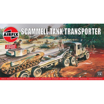 Airfix Scammell Tank Transporter Classic Kit VINTAGE A02301V 1:76