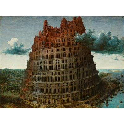 Grafika Jan Brueghel The Tower of Babel 2000 dielov