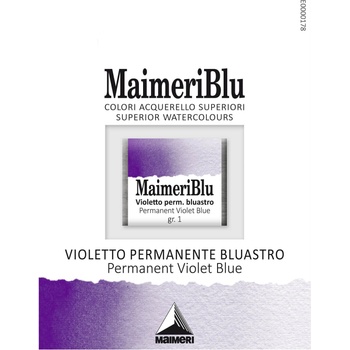 Maimeri Blu Акварелна боя Permanent Violet Blue 463 1, 5 ml 1 бр (M1607463)