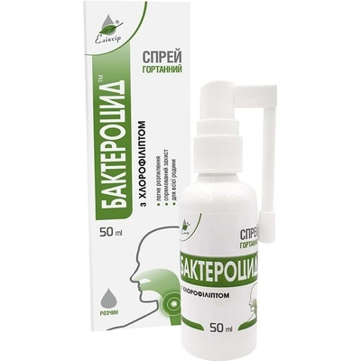 BAKTEROCID ústny sprej s chlorofilliptom 50 ml