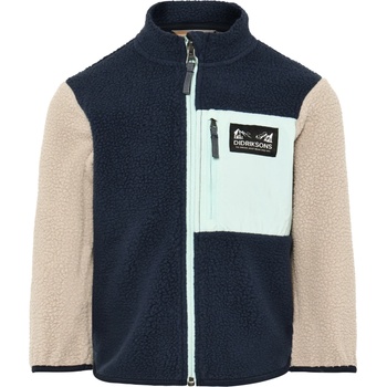 Didriksons Детско поларено яке Didriksons Kid's Anten Fullzip Fleece jacket - Ocean Mint - размер 80 (703-6468-0611)