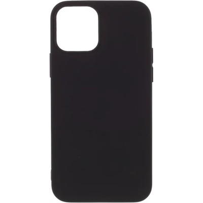 Gigapack iPhone 12 GIGAPACK Силиконов капак за телефон, матов, черен GP-99954 (GP-99954)