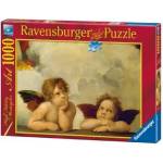 Ravensburger - Puzzle Raffaello: La Donna Velata, 1516 - 1 000 piese