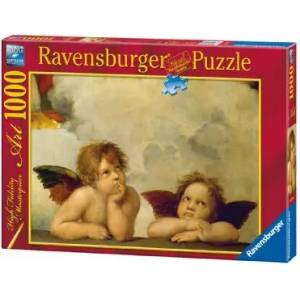 Ravensburger - Puzzle Raffaello: La Donna Velata, 1516 - 1 000 piese
