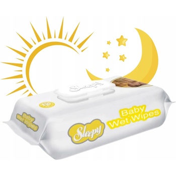 SLEEPY Vlhčené obrúsky Sensitive 70 ks