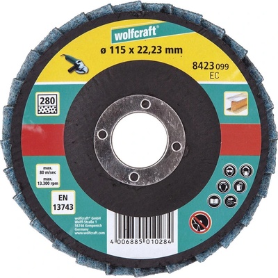 Wolfcraft Brusný lamelový 115 mm 8423099